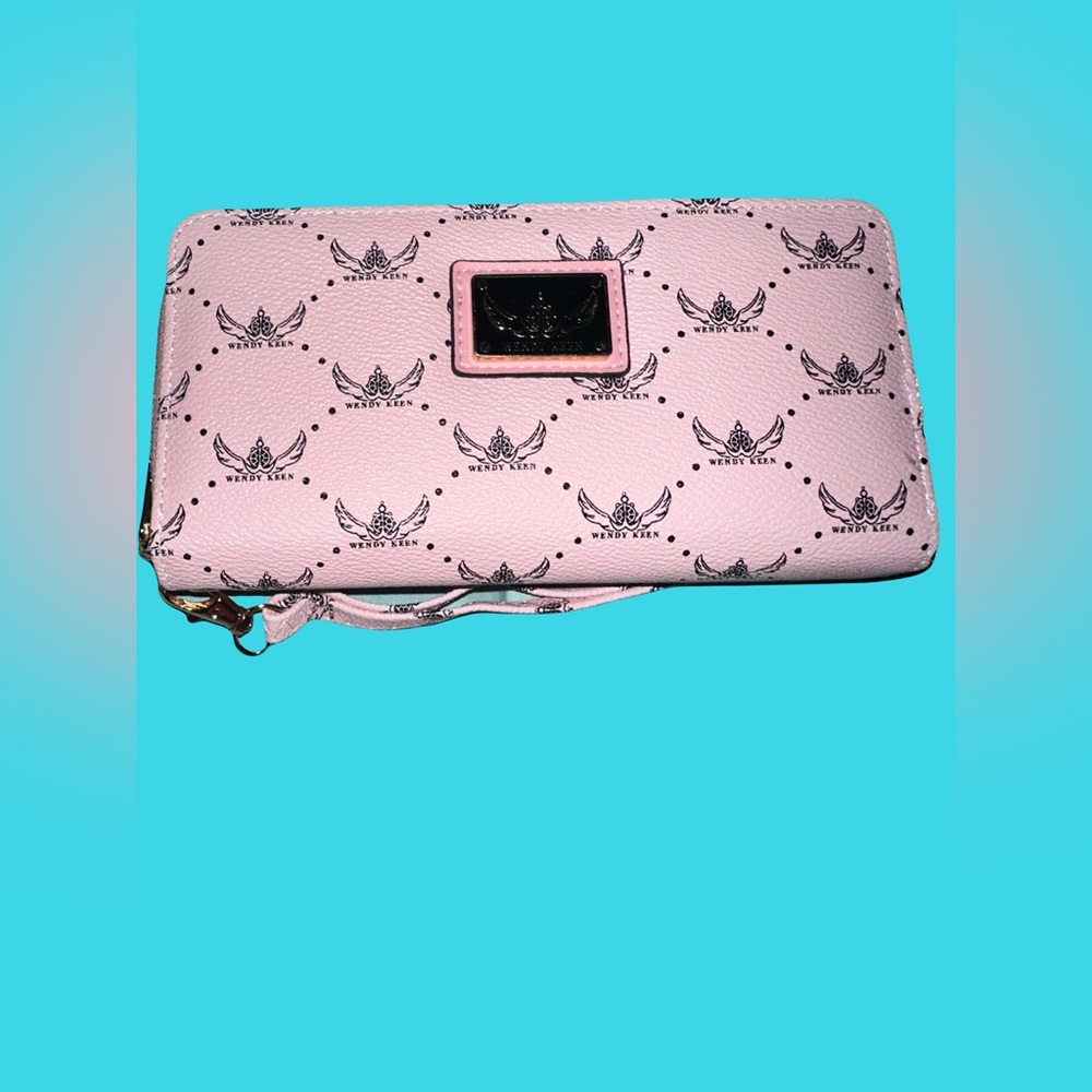 Wendy Keen Double Zip Around Wallet NWOT